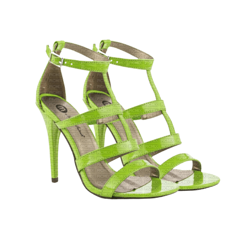 Shoes Lime - By StormGalaxy05 - nemokama png