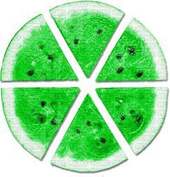 soave deco summer scrap fruit watermelon green - png gratis