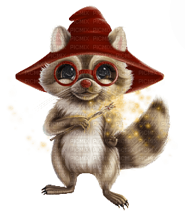 halloween raccoon by nataliplus - gratis png