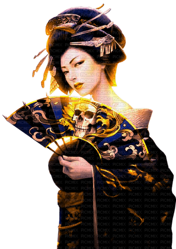 Gothic Geisha - nemokama png