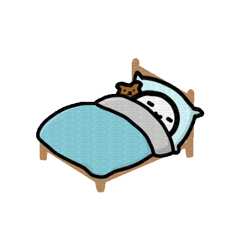 Tired Boa Noite - Darmowy animowany GIF