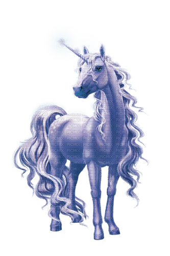 blue unicorn kikkapink - Free PNG