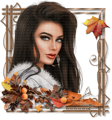 autumn woman nataliplus - zadarmo png