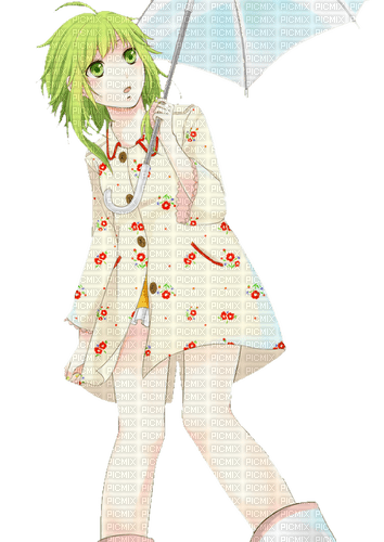 Gumi || Vocaloid {43951269} - Free PNG
