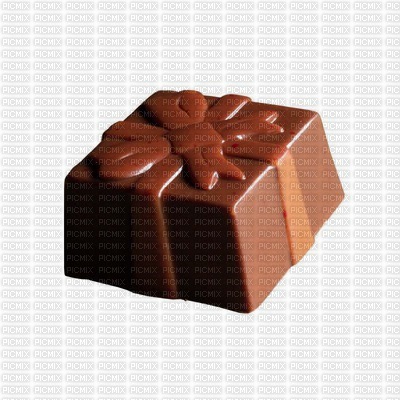 chocolat moule à cadeau - png ฟรี