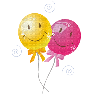 Kaz_Creations Party Balloons - zadarmo png