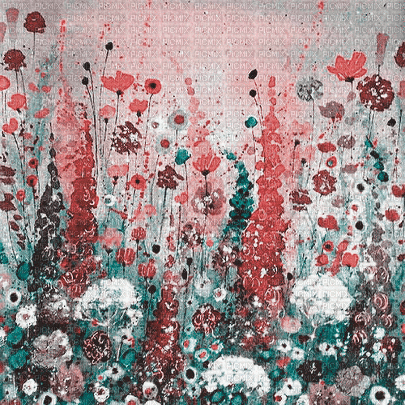 soave background animated painting spring teal - Ilmainen animoitu GIF