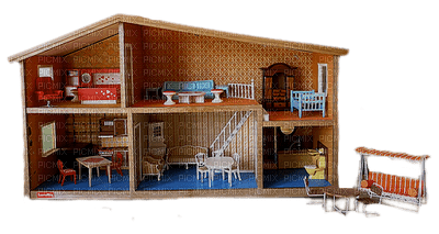 dollhouse - maison poupée - paintinglounge - png gratis