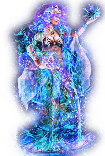 Rena purple blue Fantasy Fairy - darmowe png