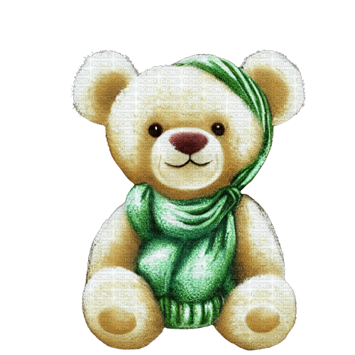 kikkapink teddy bear winter christmas - ingyenes png