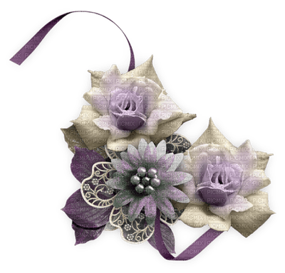 fleur violette.Cheyenne63 - bezmaksas png