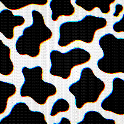 Cowprint Aesthetic Background Halftone - zdarma png