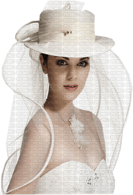 Kaz_Creations  Woman Femme With Hat - PNG gratuit