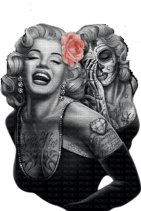 Marylin, gothic - png gratis