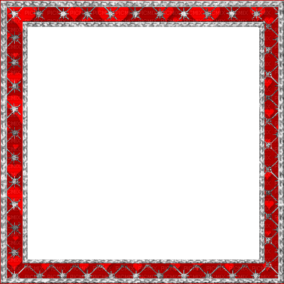 Frame Framework Red Christmas gif_cadre rouge Noël tube - Zdarma animovaný GIF