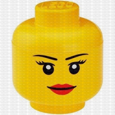 Lego Tête femme - png gratuito