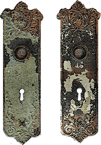 Vintage door lock - 免费PNG