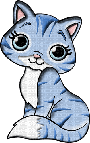Kaz_Creations Anime-Manga-Cat - png gratuito