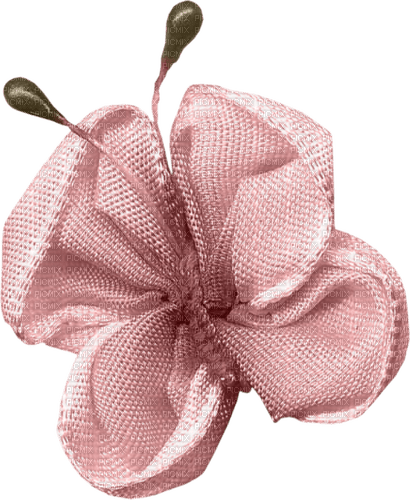 Fleur Papillon Rose:) - gratis png
