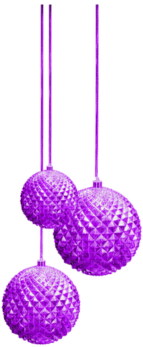Ornaments.Deco.Purple - PNG gratuit