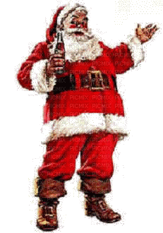 Père Noël - GIF animado gratis