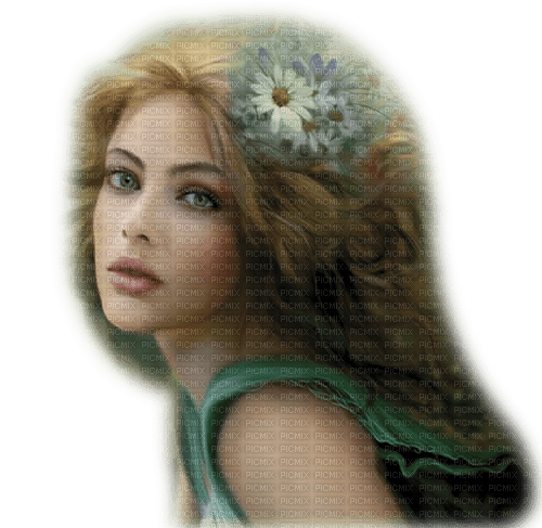 lady in green - δωρεάν png