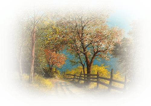 spring path tree background vintage - фрее пнг