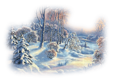 loly33 paysage hiver - png gratuito