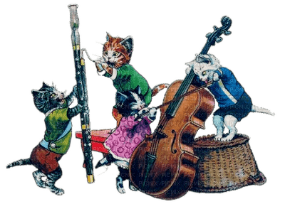 Jazz Cats - 無料png
