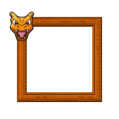 Small Orange Frame - Free PNG