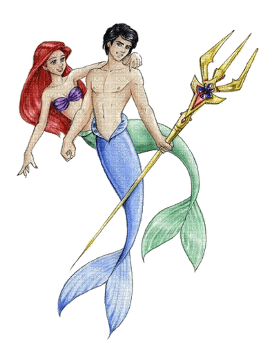 arielle ariel mermaid - png ฟรี