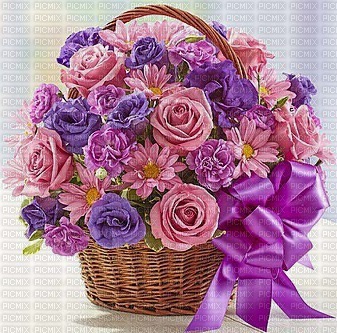 Flowers fleurs flores  violet fête - безплатен png