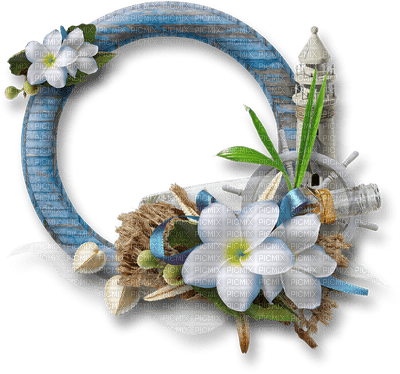 Kaz_Creations Deco Scrap Colours Flowers  Frames Frame Circle - PNG gratuit