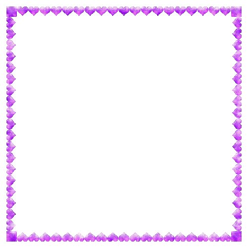 Animated.Hearts.Frame.Purple - KittyKatLuv65 - GIF animado gratis
