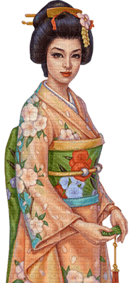 geisha - PNG gratuit