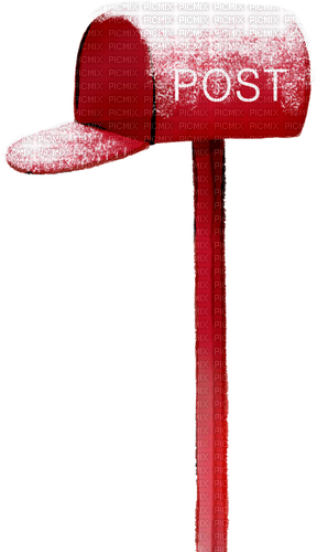 Buzón de correo rojo - darmowe png