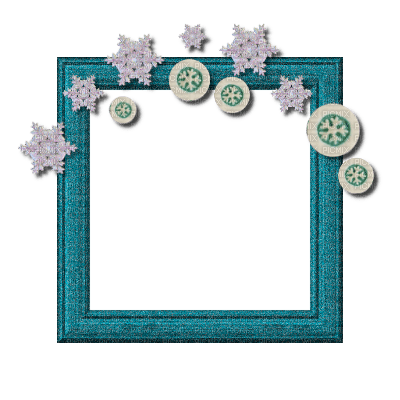 Small Teal Frame - фрее пнг