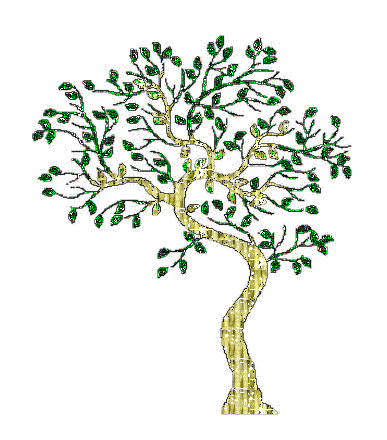 Glitter Tree - GIF animado grátis