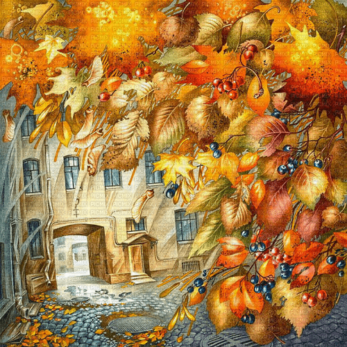 Y.A.M._Art autumn background - безплатен png