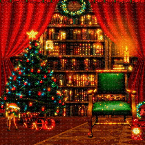 christmas background by nataliplus - Gratis geanimeerde GIF