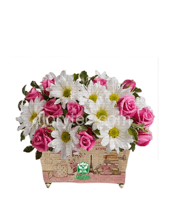 cesta de flores-l - ilmainen png