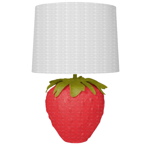 strawberry lamp - png grátis