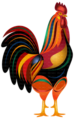 Kaz_Creations Birds Bird Rooster - PNG gratuit