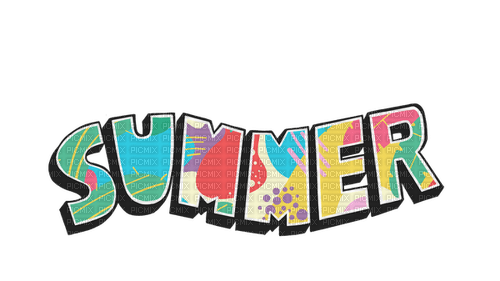 Summer Text - Bogusia - ingyenes png