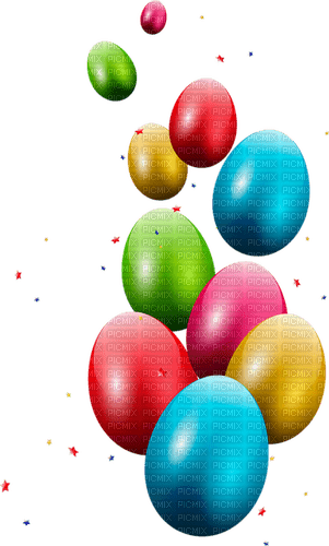 Easter eggs Bb2 - ilmainen png