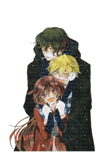 Gilbert Nightray, Oz Vessalius and Alice - 免费PNG