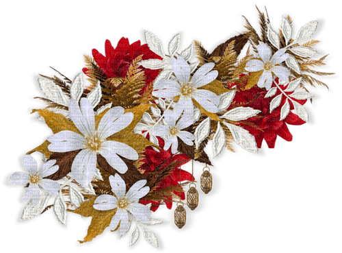 Autumn Fall Flowers - kostenlos png
