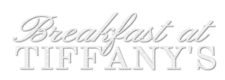 soave text Breakfast at Tiffany's white - gratis png