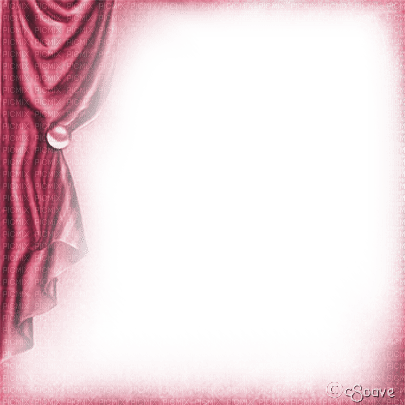 soave frame vintage curtain pink - 無料png