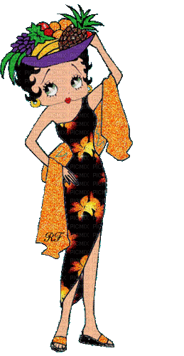 MMarcia gif  Betty Boop - Nemokamas animacinis gif